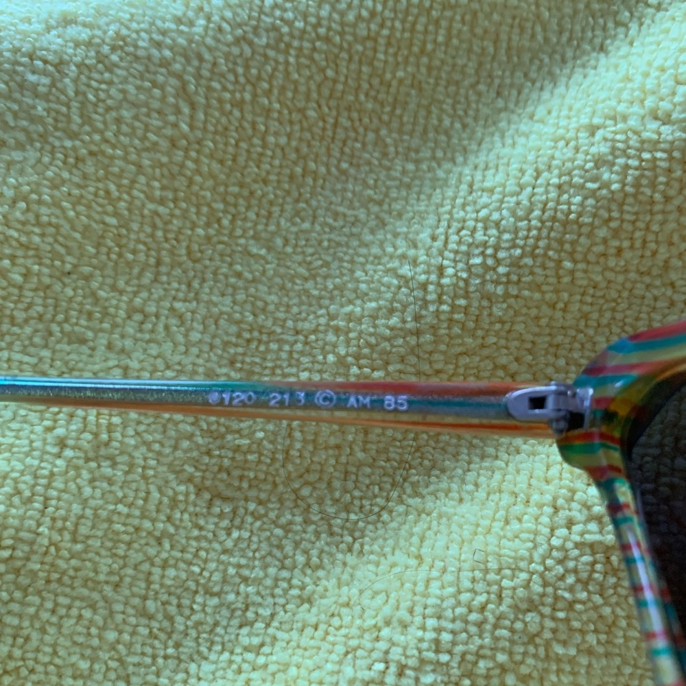 Alain Mikli Sunglasses, Vintage, from 1980s, Hand Made in France - Picture 6 of 8